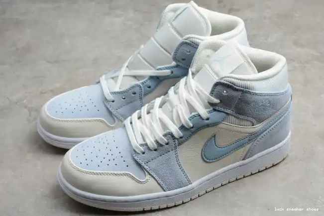 Rep LUCY Mixed Mid 1 Textures DA4666-100 Blue Jordan Air 0524